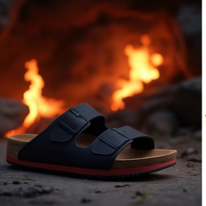 Sandalias Birkenstock Arizona Super Grip en color gris 40, calzado de seguridad negro, según norma DIN EN ISO 20347 - Product Image 3