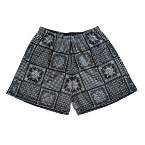 Shorts de sport décontractés unis vierges 100 % OEM, style vintage, pour sublimation, streetwear, basketball, dernière collection homme 2026 - Product Image 3