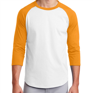 Chemises à manches longues raglan décontractées de conception personnalisée de haute qualité et à forte demande 100% coton imprimé Logo et couleur personnalisés en gros - Product Image 6