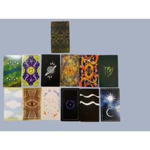 새로운 타이탄 프린트 맞춤형 로고 점성술 부스터 카드 게임 - Product Image 1