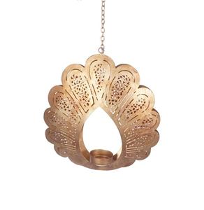 Vela individual dorada antigua vela festiva soporte de hierro para el hogar boda vacaciones decoración METAL & Soporte de vela de hierro - Product Image 4