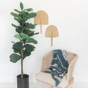 Abanico de mano de algas marinas de tamaño mini, directamente del mejor proveedor, abanicos de mano tejidos a mano con hierba marina - Product Image 3