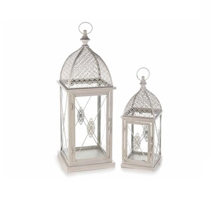 โคมไฟโมร็อกโกที่ใส่เทียนโลหะแบบแฮนด์เมดสลักลายนูนโคมไฟแขวนกลางแจ้งสำหรับงานแต่งงานของขวัญตกแต่งบ้าน - Product Image 2