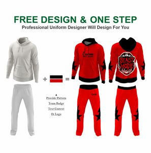 Conjunto Deportivo Personalizado para Hombre, Estilo Vintage, Fabricante Personalizado, Dos Piezas, Pantalón Jogger y Sudadera de Felpa de 440 Gsm - Product Image 2