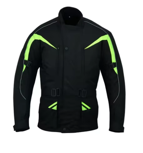 Veste de course pour motard imperméable à séchage rapide pour hommes, taille plus, respirante, anti-UV, polyester/nylon, vêtements de course automobile complets - Product Image 4
