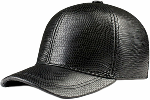 Sombreros de béisbol para hombres Mujeres Estilos Streetwear Sombrero para el sol Cuero Snapback Sombreros de cuero para exteriores - Product Image 3