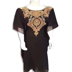 Mejores Precios: Vestidos de Maternidad Estilo Kaftán, Largos hasta el Suelo, de Terciopelo, Corte en A, Diseño Tradicional, Tallas Grandes Disponibles para Mujer - Product Image 1