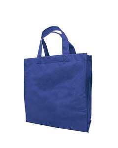 Sac fourre-tout pliable en coton et polyester couleur personnalisée réutilisable pour femmes - Product Image 3
