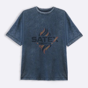 เสื้อยืดผู้ชายสั่งทำพิเศษ ผ้าฝ้าย 100% ทรงปกติ ล้างสีแบบแอซิด พิมพ์ลายดิจิทัล ความยาวสั้น แห้งเร็ว ระบายอากาศได้ดี เป็นมิตรต่อสิ่งแวดล้อม - Product Image 4