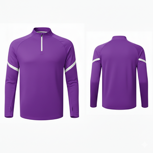 Camisetas de Hurling Gaélico y Camisetas de Fútbol GAA, Tops con Media Cremallera 1/4, 100% Poliéster Antibacteriano, Color Personalizado, Todas las Temporadas - Product Image 2