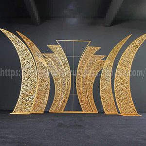 Boda DEL SUR DE LA India Mandap Cum Marcos de escenario FRP Marco redondo Puerta Estilo Paislys Muslima Walima Londres Reino Unido DSTExports fabricante - Product Image 6