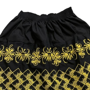 กระโปรงกีฬาของผู้หญิงอัดจีบเอวธรรมชาติผ้าลูกฟูกผ้าฝ้าย100% ผ้าลูกฟูกซักแห้งเร็วงานปักแบบลำลองปรับแต่งได้สำหรับ2025 - Product Image 6