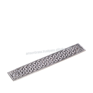 Manufacturer Wholesaler Religious Eco-friendly Nickel Plated Aluminium Curve Design Modern Art Antique Decorative Incense Holder - Product Image 4