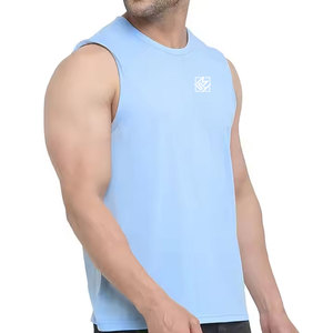 Camiseta sin mangas para hombre, chaleco muscular para gimnasio, camisetas sin mangas para hombre, ropa de culturismo para ropa de gimnasio a la venta - Product Image 3