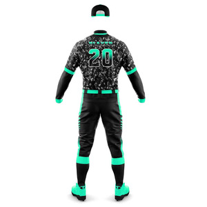 Uniforme de béisbol transpirable personalizado para hombre último estilo colorido nuevo diseño para ropa de béisbol y softbol - Product Image 3