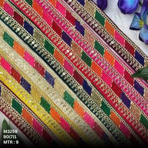 สั่งทำได้พบกับงานศิลปะในทุกเส้นเชือกผ้าลูกไม้ปักของเรานำภาพแฟชั่นของคุณมาสู่ชีวิตและเพื่อขายต่อ - Product Image 2