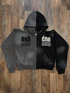 เสื้อฮู้ดดี้ผู้ชายแบบใหม่ ดีไซน์ขายส่ง คุณภาพสูง ระบายอากาศได้ดี ทรงโอเวอร์ไซส์ ผ้าฝ้าย ขายส่งเสื้อฮู้ดดี้ผู้ชาย รับออกแบบ OEM - Product Image 2