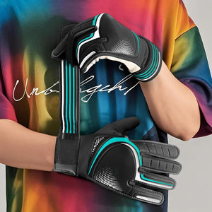 Gants de gardien de but à doigts entiers, nouvelle conception, vente chaude, haute qualité, latex respirant, léger, imperméable, sangle de poignet réglable - Product Image 6