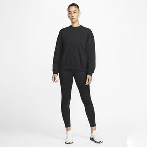 Vente en gros Vêtements unis oversize en coton de haute qualité pour femmes Chemise de survêtement décontractée avec votre propre logo - Product Image 5