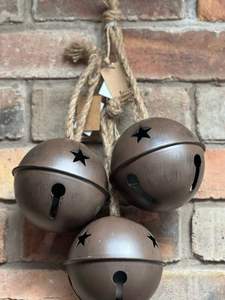 OEM ODM elegante campana de latón forma personalizada galvanizado jardín colgante artesanía adornos de Navidad decoración precio bajo diseñador decorativo - Product Image 3