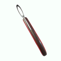 Farrier Loop Sabot Couteau Rasoir Lame Ovale Poignée Colorée Outil De Coupe De Sabot Equin | Couteau Professionnel De Soins Du Sabot