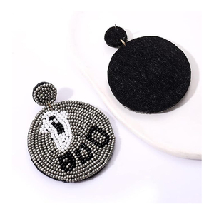 Los más vendidos, llegada, accesorios navideños de Halloween, venta al por mayor, Pendientes colgantes de calavera de calabaza para Halloween, Compra ahora a bajo precio - Product Image 1