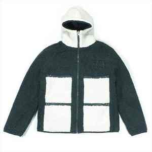 Veste polaire en toile d'hiver pour hommes avec col montant imperméable et coupe-vent chaud et confortable pour les activités de plein air par temps froid - Product Image 1