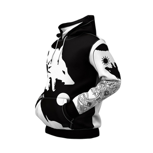 Sudadera con capucha de sublimación Premium Unisex Durable y ligero Traje cómodo Diseño personalizado elegante para uso diario - Product Image 5