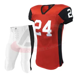 Uniforme da Football americano di buona qualità nuovo stile per uomo uniforme da Football americano di qualità Premium uniforme sportiva all'aperto raider