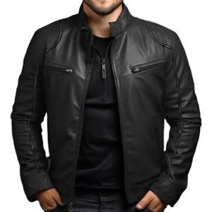Unisex High Quality Genuine Leather <b>Jacket</b> Custom Wholesale with Breathable and <b>Light</b> Features for Men Winter <b>jacket</b> for men - Product Image 5