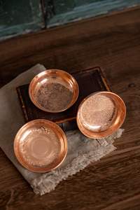 Reusable Copper <b>Bowl</b> Made From Natural Metal Environmentally Friendly And Safe For Serving Daily Meals <b>Snacks</b> And Drinks - Product Image 5