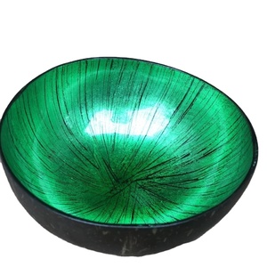 Juego de cuencos de sopa de laca ecológicos directos de fábrica, hechos a mano, cáscara de coco personalizada, precio competitivo, regalos comerciales de negocios - Product Image 5