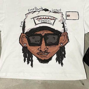 Logotipo personalizado de manga corta serigrafía informal de verano ligero de verano logotipo personalizado impreso camisetas de hombre - Product Image 5