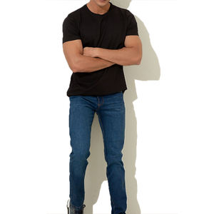 Venta al por mayor 100% algodón camisetas de los hombres de secado rápido Casual Loose Fit personalizado impreso patrón de letras hecho Pakistán Serigrafía - Product Image 6