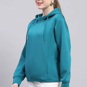 Marque privée Sweat à capuche pour femmes Coton Polaire Streetwear Vêtements Pull Fournisseur personnalisé - Product Image 3