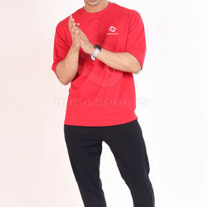 T-shirts formels surdimensionnés pour hommes, best-sellers 2023, de haute qualité, pas chers, livraison directe, logo personnalisé, blanc, respirant, écologique - Product Image 2