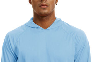 Sweat à capuche de pêche Performance Upf 50 Chemise de pêche à capuche OEM Impression par sublimation de haute qualité Polyester à séchage rapide - Product Image 4