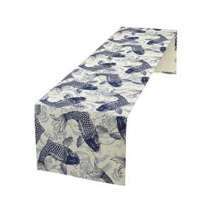 Chemin de table de luxe brodé personnalisé 100% coton de qualité supérieure avec logo privé - Product Image 5