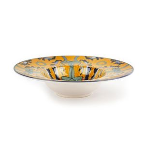 Set di 6 Ciotole per Pasta in Ceramica Design Italiano |   Decorazione Mediterranea |   Stampa Digitale |   Amalfi Excelsa |   Adatto alla lavastoviglie - Product Image 5