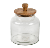 Wholesale Supplier <strong>Crafts</strong> Clear Jar Snacks Kitchen <strong>Glass</strong> Sealed Storage Jar Cheap Price <strong>Top</strong> Quality