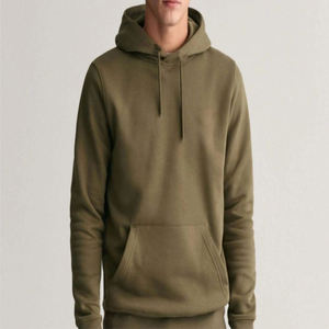 Sweat-shirt à capuche tendance et chaud, doublé, 100% polyester, 300g, séchage rapide, pour hommes et femmes, mode streetwear, hiver, long - Product Image 4