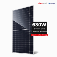 Module photovoltaïque monocristallin de type N JA Solar JAM66S45 LR 635W, demi-cellules, norme IEC, panneau solaire de puissance
