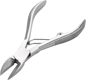 Professional Cobalt Cuticle Nipper Stainless Steel Curved <b>Blade</b> Durable Pedicure Toenail Care Ingrown Finger Use High Quality - Product Image 1