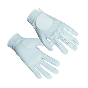 Guantes de cuero Cabretta de calidad superior para niños Guantes de golf de cuero suave y genuinos unisex transpirables para deportes - Product Image 3