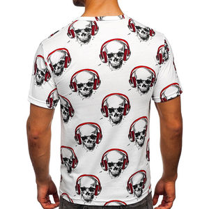 Camiseta con estampado de sublimación hecha en el mejor material para hombre, Camiseta con estampado de logotipo personalizado para hombre, camiseta personalizada para hombre - Product Image 2