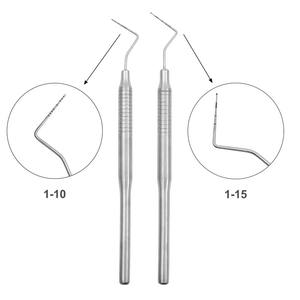 Sonde dentaire parodontale, échelle 1-10, 1-15, acier inoxydable, sonde exploratrice manuelle, instrument, poignée ergonomique, certifié CE, dentiste - Product Image 3