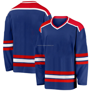 Ventes directes d'usine Maillot de hockey sur glace personnalisé Gsm Broderie Tackle Twill Vêtements de hockey sur glace - Product Image 4