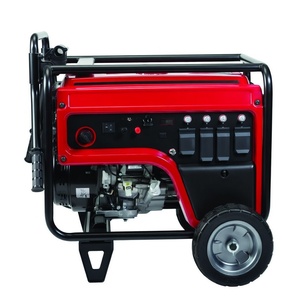 Professional 5000-Watt Dual-Voltage Portable <b>Generator</b> – 120/240V High-Output <b>Gasoline</b> Power Station - Product Image 3