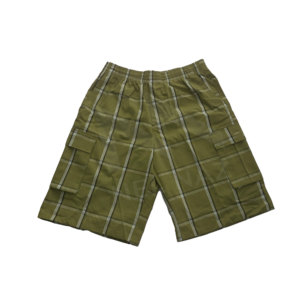 Pantalones cortos de carga para hombre, pantalones cortos de bolsillo lateral sólido, pantalones cortos de cintura elástica para hombre, Color personalizado - Product Image 4