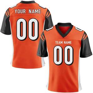 เสื้อฟุตบอลสำหรับผู้ชายชุดทีมแขนสั้นคอวีระบายอากาศได้ดีเสื้อฟุตบอลออกแบบโลโก้ชื่อตัวเลือกจำนวน - Product Image 3